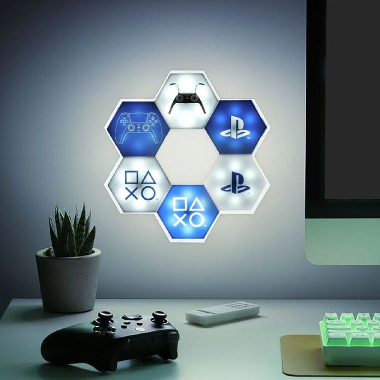 Paladone Playstation Hexagon Lights
