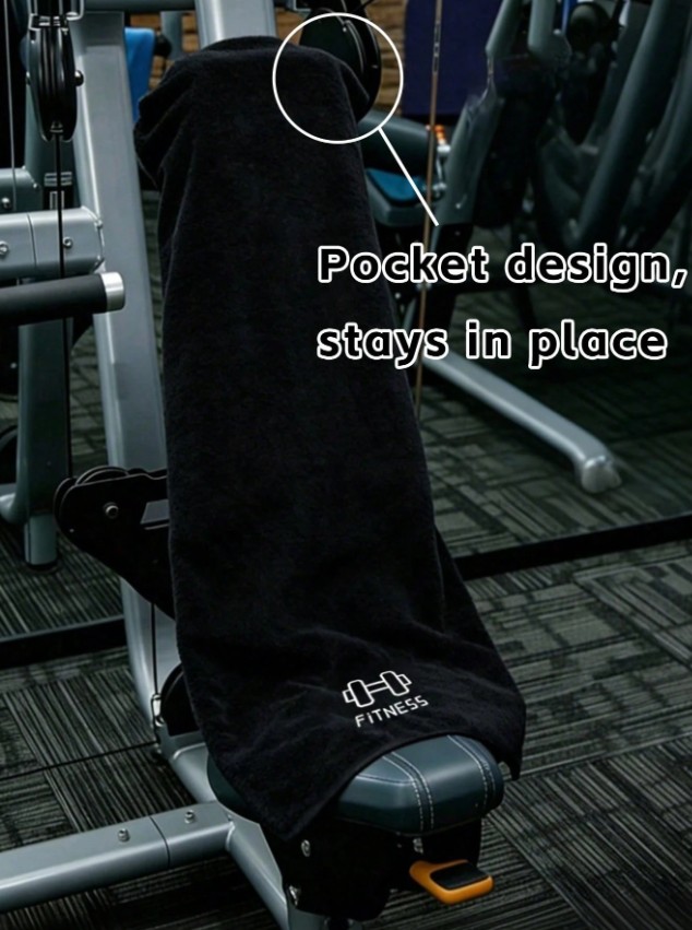 Workout towel - Black
