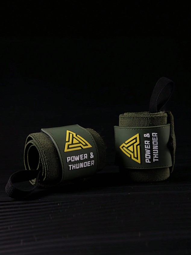 Adjustable Wrist Wrap - Black (pair) - Adjustable Wrist Wrap - Green (pair)