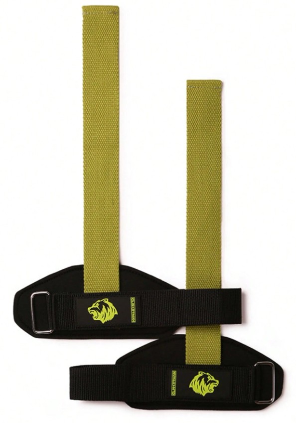 Premium Weight-Lifting strap (pair) - Green